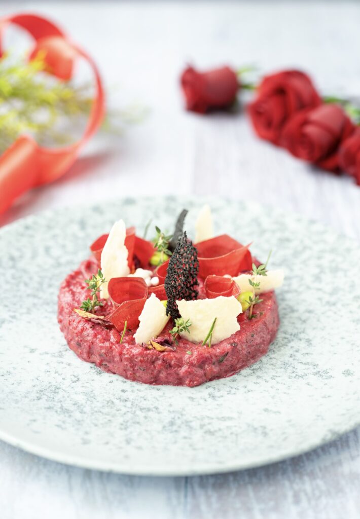 Valentine's Day Hearts and Plates Setting the Scene for a Delightful Dinner Valentine's Day Hearts and Plates Setting the Scene for a Delightful Dinner