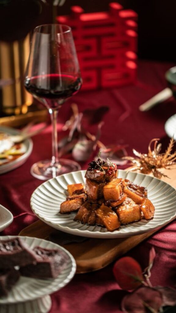 Valentine's Day Hearts and Plates Setting the Scene for a Delightful Dinner Valentine's Day Hearts and Plates Setting the Scene for a Delightful Dinner