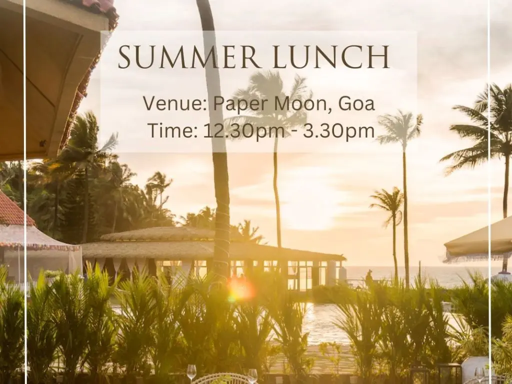 Summer Lunch Experiences at Paper Moon, Goa